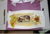 Angus Rumpsteak mit Spargel